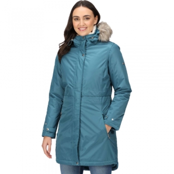 Regatta Womens Lyanna Waterproof Breathable Parka Coat 16 - Bust 40' (102cm)