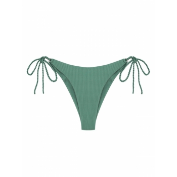 Braided Strap Adjustable Bikini Bottom S Light green