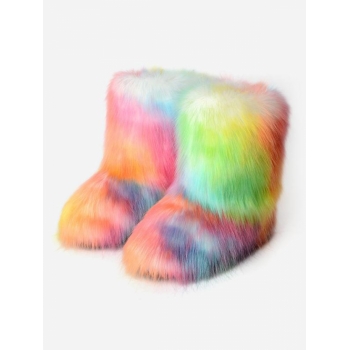 ZAFUL Women Fluffy Snow Boots