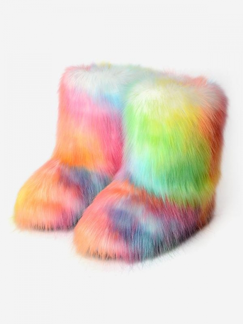 ZAFUL Women Fluffy Snow Boots