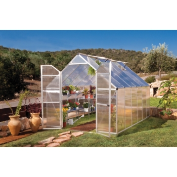 Palram Essence 8x12 Silver Greenhouse