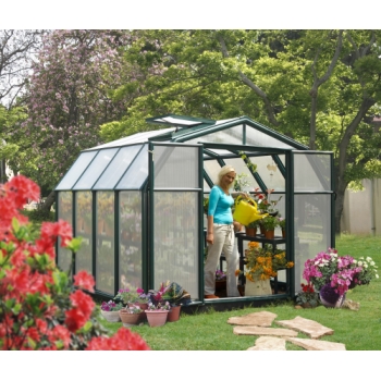 Palram-Canopia Rion Hobby 8X8 Greenhouse