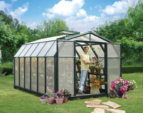 Palram-Canopia Rion Hobby 8X12 Greenhouse