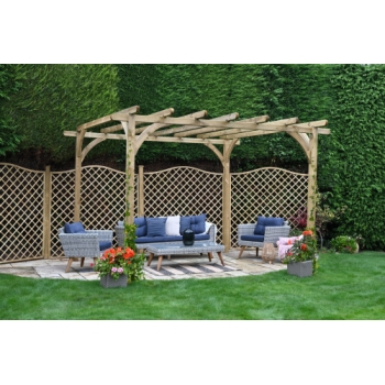 Forest Garden Ultima Pergola Kit 3.6 x 3.6m