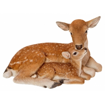 Vivid Arts Real Life Deer with Fawn (Size B)