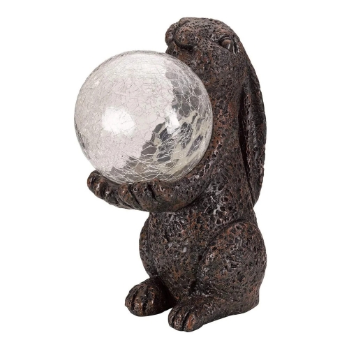 Smart Solar Hare Magic Figurine