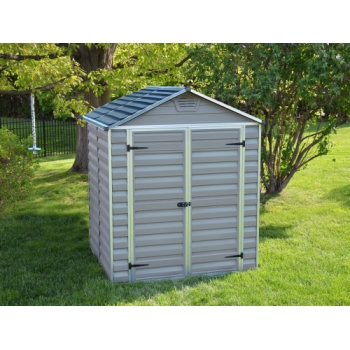 Palram-Canopia 6x5 Skylight Shed (Grey)