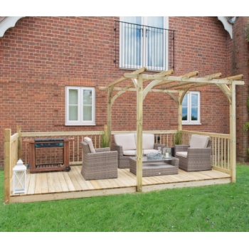 Forest Garden Ultima Pergola Deck Kit 2.4x4.8m