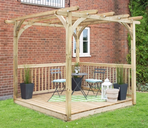 Forest Garden Ultima Pergola Deck Kit 2.4x2.4m