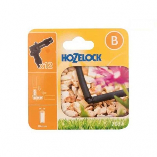 Hozelock Elbow Clamp 4mm (12 Pack)