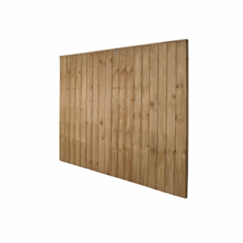 Forest Garden 6ft x 5ft Pressure Treated Closedboard Fence Panel 1.83m x 1.54m