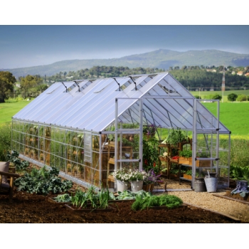 Palram-Canopia 10x32 Balance Greenhouse (Extended Silver)