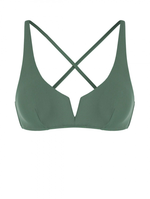 ZAFUL V-wired Bikini Top S Light green