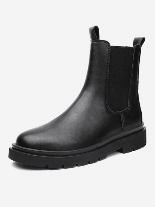 Fleece Lined Chelsea Boots