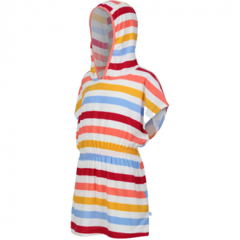 Regatta Girls Bernessa Hooded Beach Towel Dress Top 13 Years - Waist 67-68cm (Height 153-158cm)