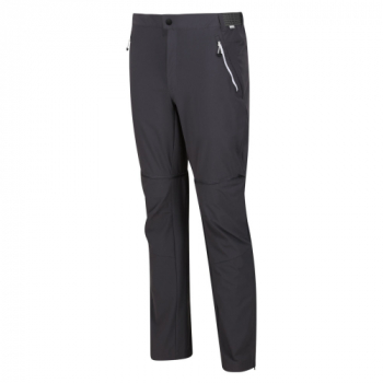 Regatta Mens Mountain Zip Off Stretchy Walking Trousers 36S - Waist 36' (91.5cm), Inside Leg 30'