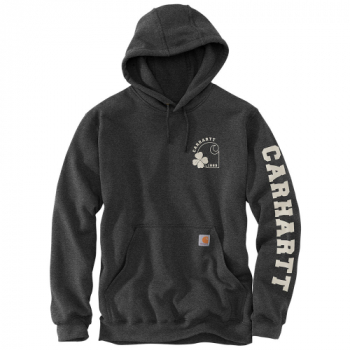 Carhartt Mens Shamrock Hooded Sweatshirt S - Chest 34-36' (86-91cm)