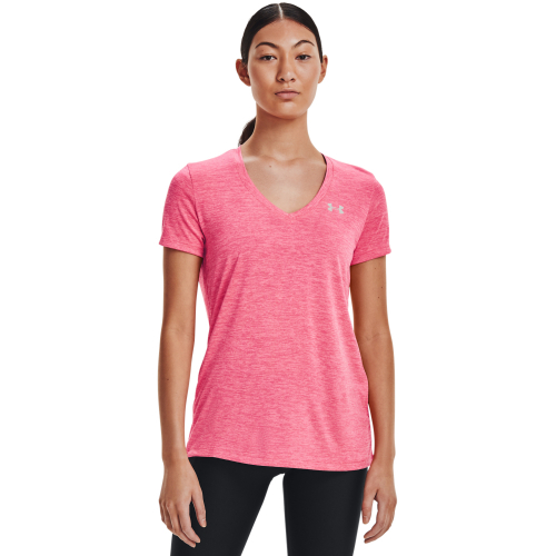 Under Armour Womens UA Tech Twist V-Neck Loose Fit T Shirt L- Bust 38.5 - 40.5', (98-103cm)