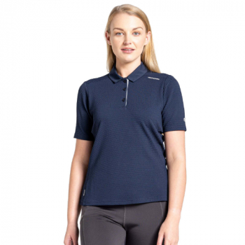 Craghoppers Womens NosiLife Short Sleeve Polo Shirt 8 - Bust 32' (81cm)