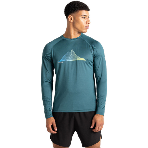 Dare 2B Mens Righteous III Long Sleeved Active T Shirt L - Chest 42' (107cm)