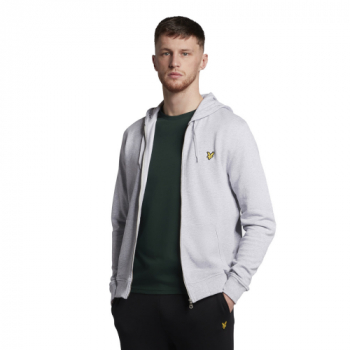 Lyle & Scott Mens Zip Through Regular Fit Cotton Hoodie XXL - Chest 44-46.5' (112-118cm)