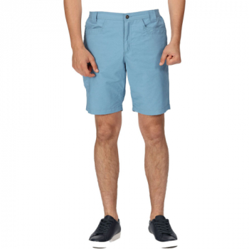 Regatta Mens Delgado Cotton Elasticated Walking Shorts 34 - Waist 34' (86cm), Inside Leg 32'