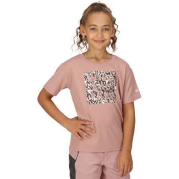 Regatta Girls Alvarado VII Quick Dry Graphic T Shirt 14-15 Years - Chest 86-89cm (Height 164-170cm)