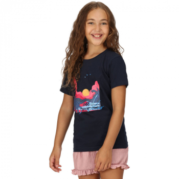 Regatta Girls Bosley VI Short Sleeve Graphic T Shirt 15-16 Years