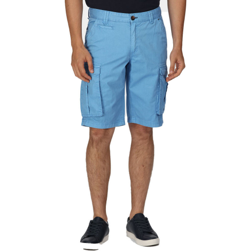 Regatta Mens Shorebay Coolweave Cotton Cargo Shorts 38 - Waist 38' (96.5cm), Inside Leg 32'