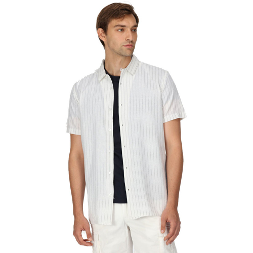 Regatta Mens Shorebay Short Sleeve Casual Shirt L - Chest 41-42' (104-106.5cm)