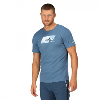 Regatta Mens Fingal VII Breathable Quick Drying T Shirt L - Chest 41-42' (104-106.5cm)