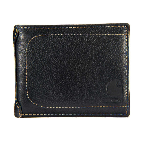 Carhartt Mens Passcase Leather Bifold Card Wallet One Size