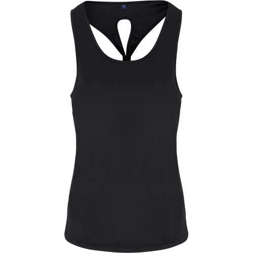 Outdoor Look Womens/Ladies Yoga Scoop Neck Knot Wicking Vest Large - UK 14