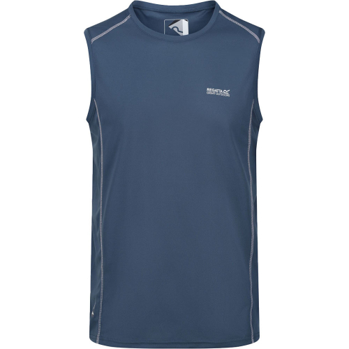 Regatta Mens Breckenlite Quick Drying Sleeveless Tank Top 3XL- Chest 49-51' (124.5-129.5cm)