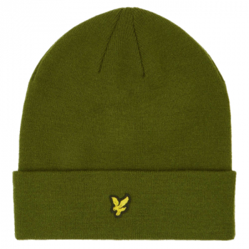 Lyle & Scott Mens Beanie Classic Turn Up Beanie Hat One Size