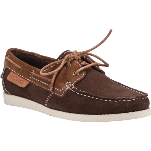 Cotswold Womens Idbury Suede Leather Boat Shoes UK Size 4 (EU 37)