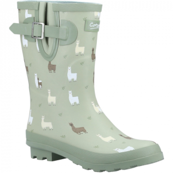 Cotswold Womens Farmyard Mid Calf Wellington Boots UK Size 3 (EU 36)