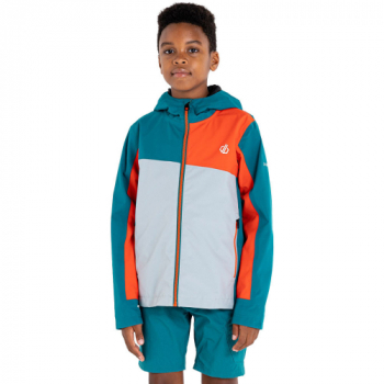 Dare 2B Boys Explore Jacket Breathable Waterproof Jacket 7-8 Years- Chest 26', (66cm)