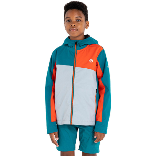 Dare 2B Boys Explore Jacket Breathable Waterproof Jacket 7-8 Years- Chest 26', (66cm)