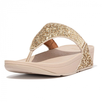 Fit Flop Womens Lulu Glitter Summer Toe Post Sandals UK Size 5 (EU 38)