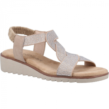 Fleet & Foster Womens Hyacinth Memory Foam Leather Sandals UK Size 3 (EU 36)