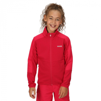 Regatta Girls Highton II Full Zip Breathable Fleece Jacket 14-15 Years - Chest 86-89cm (Height 164-170cm)