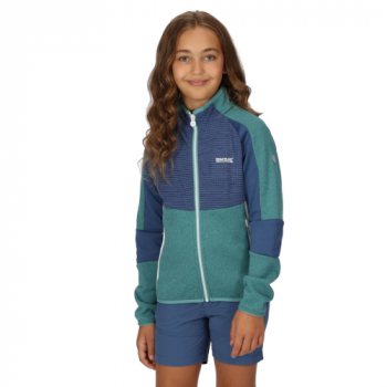 Regatta Boys Oberon VII Full Zip Softshell Fleece Jacket 11-12 Years - Chest 75-79cm (Height 146-152cm)