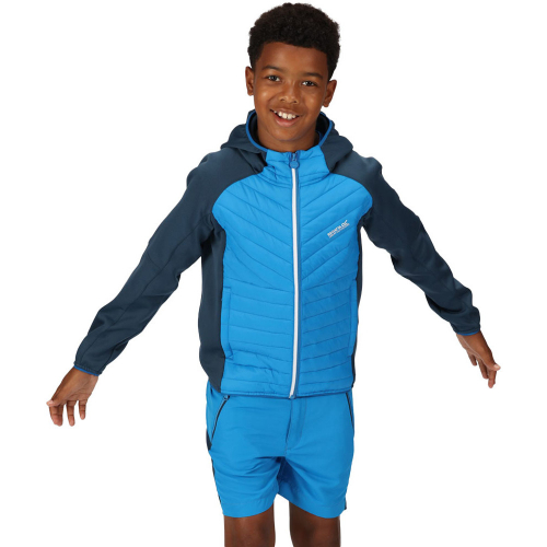 Regatta Boys Kielder Hybrid VI Water Repellent Padded Coat 15-16 Years- Chest 35-36', (89-92cm)