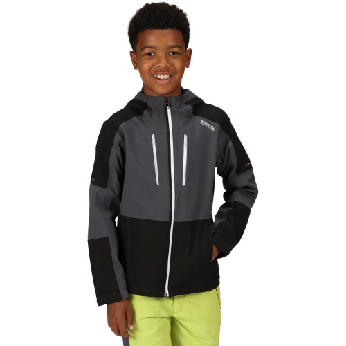 Regatta Boys Highton IV Waterproof Breathable Jacket Coat 14-15 Years - Chest 86-89cm (Height 164-170cm)