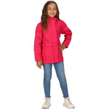 Regatta Girls Baybella Waterproof Breathable Jacket Coat 14-15 Years - Chest 86-89cm (Height 164-170cm)