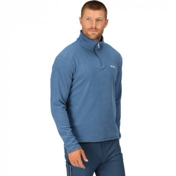 Regatta Mens Thompson Lightweight Quarter Zip Midlayer Fleece Top XXL - Chest 46-48' (117-122cm)