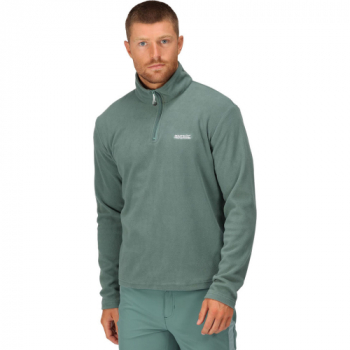 Regatta Mens Thompson Lightweight Quarter Zip Midlayer Fleece Top 5XL - Chest 55-57' (140-145cm)