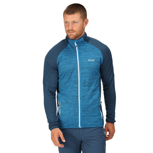 Regatta Mens Hepley Full Zip Breathable Active Fleece Jacket XL - Chest 43-44' (109-112cm)