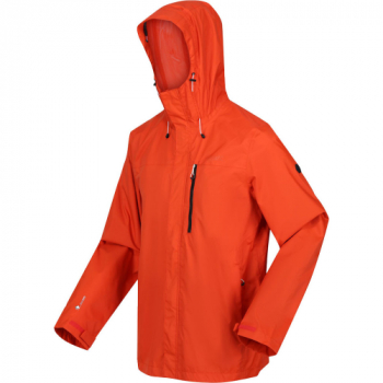 Regatta Mens Baslow Breathable Waterproof Rain Jacket 4XL - Chest 52-54' (132-137cm)